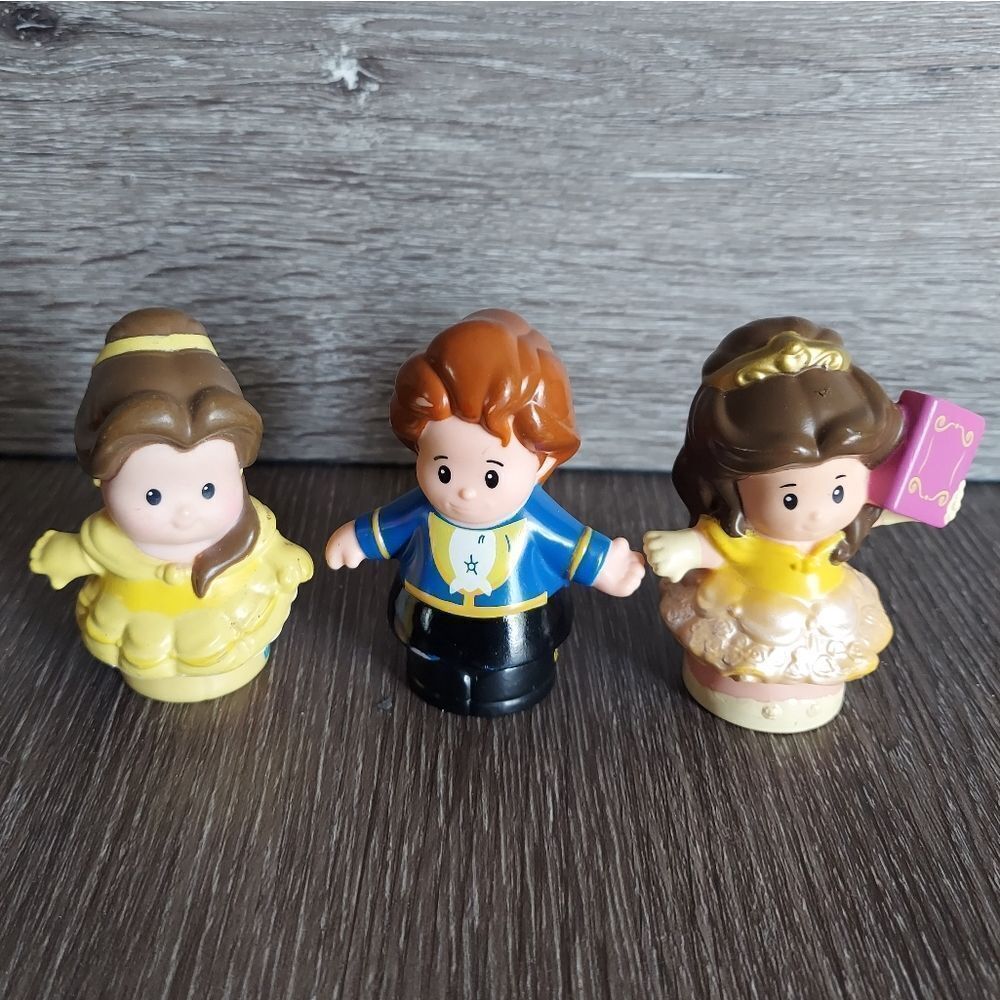 Fisher Price Little People Disney Beauty and the Beast Belle & Prince Adam